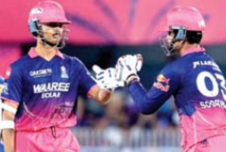 राजस्थान राॅयल्स ने लगातार तीसरा मैच जीता